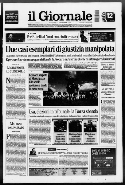 Il giornale : quotidiano del mattino